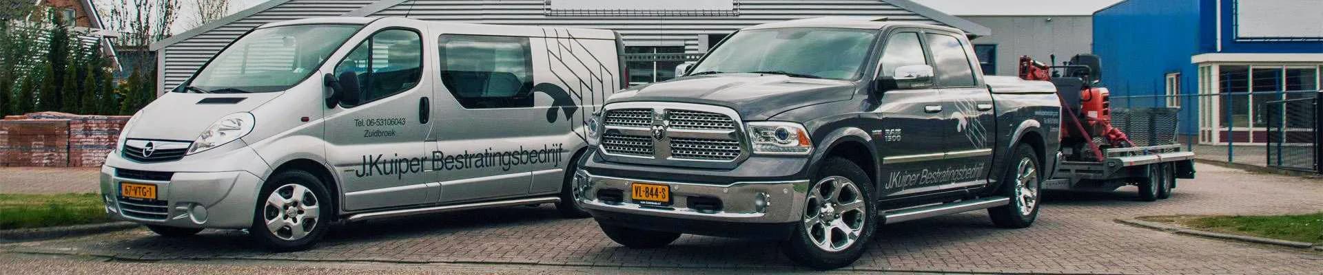 J. Kuiper Bestratingen wagenpark
